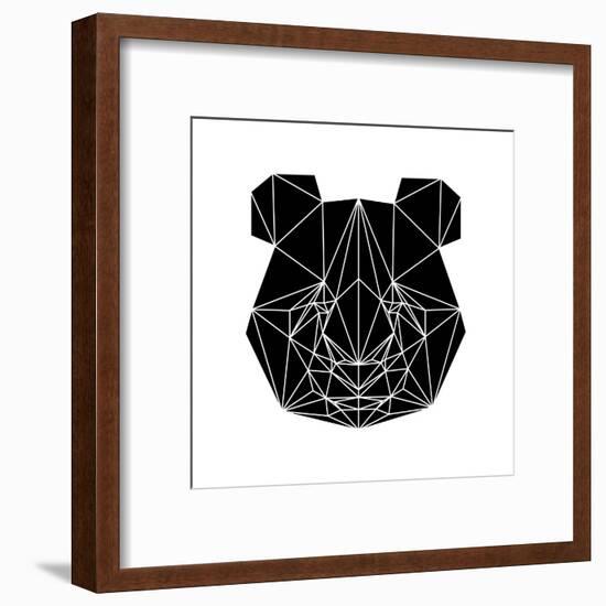 Black Panda-Lisa Kroll-Framed Art Print