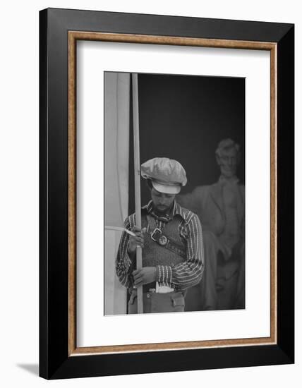 Black Panther Convention, Lincoln Memorial, 1970-Thomas J. O'halloran-Framed Photographic Print