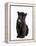 Black Panther Cub, 16 Weeks Old-null-Framed Premier Image Canvas