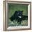 Black Panther Sitting in Grass-DLILLC-Framed Photographic Print