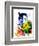 Black Panther Watercolor I-Jack Hunter-Framed Premium Giclee Print