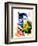 Black Panther Watercolor I-Jack Hunter-Framed Premium Giclee Print