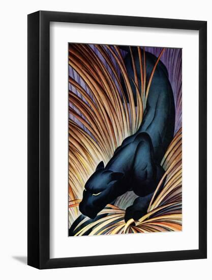 Black Panther-Frank Mcintosh-Framed Art Print