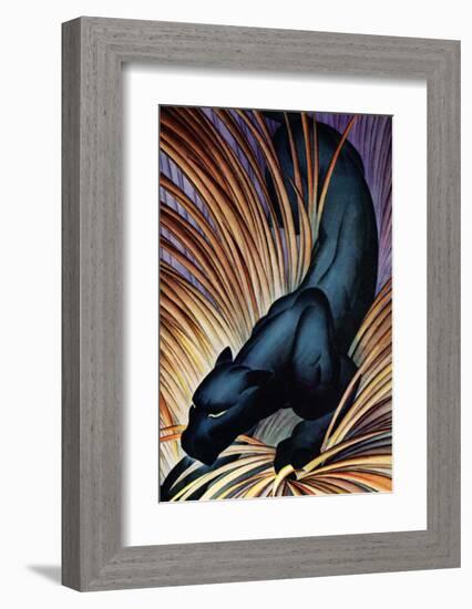 Black Panther-Frank Mcintosh-Framed Art Print