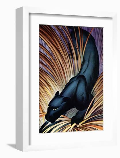 Black Panther-Frank Mcintosh-Framed Art Print