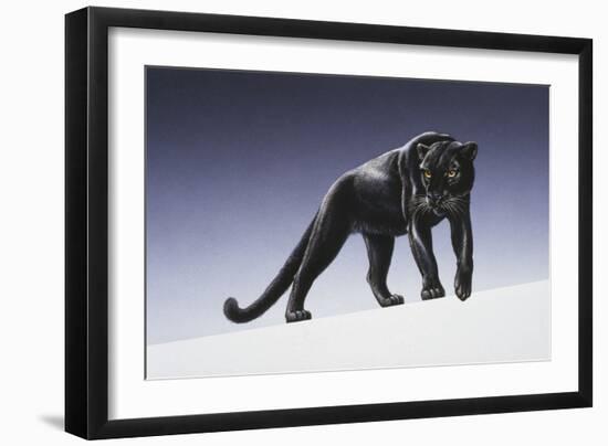 Black Panther-Harro Maass-Framed Giclee Print