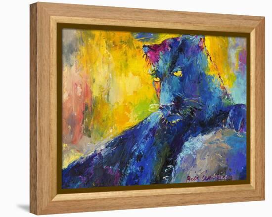 Black Panther-Richard Wallich-Framed Premier Image Canvas