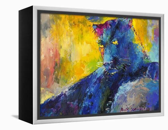 Black Panther-Richard Wallich-Framed Premier Image Canvas