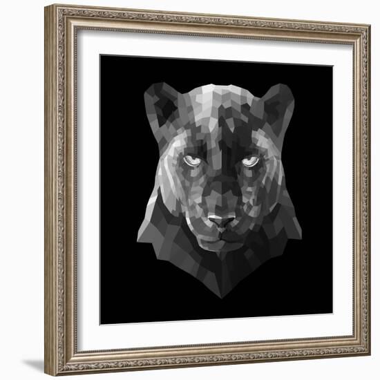 Black Panther-Lisa Kroll-Framed Art Print