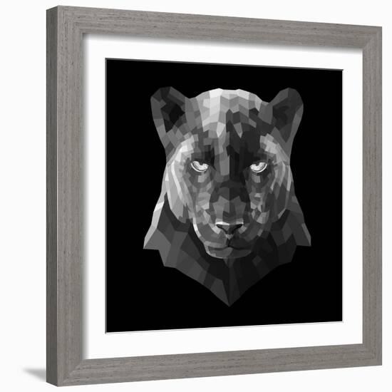 Black Panther-Lisa Kroll-Framed Art Print