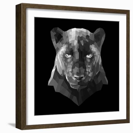 Black Panther-Lisa Kroll-Framed Art Print