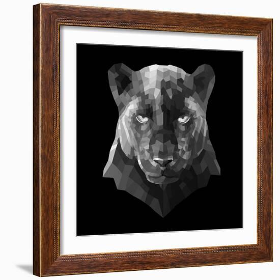 Black Panther-Lisa Kroll-Framed Art Print