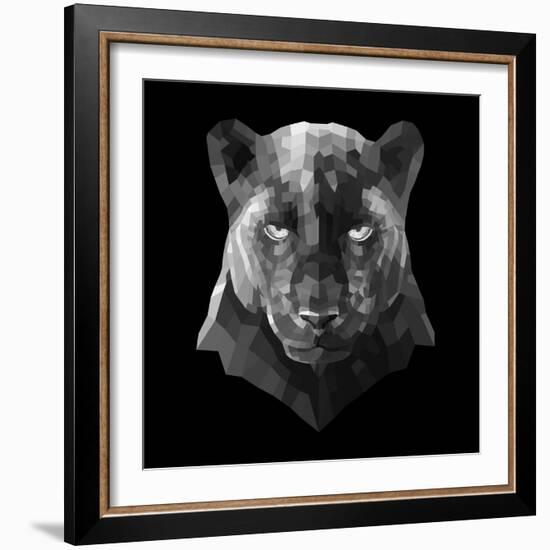 Black Panther-Lisa Kroll-Framed Art Print