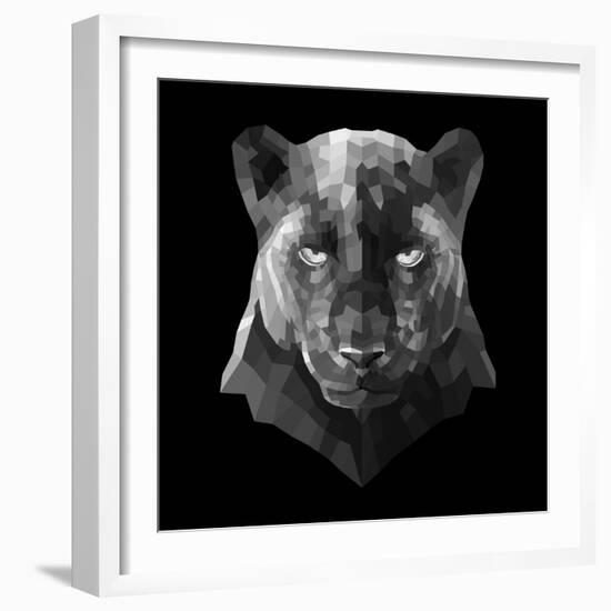 Black Panther-Lisa Kroll-Framed Art Print