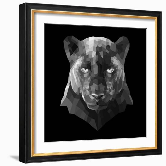 Black Panther-Lisa Kroll-Framed Art Print