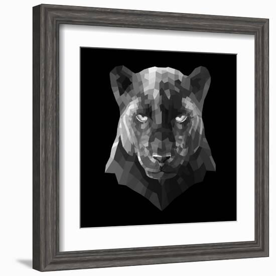 Black Panther-Lisa Kroll-Framed Art Print