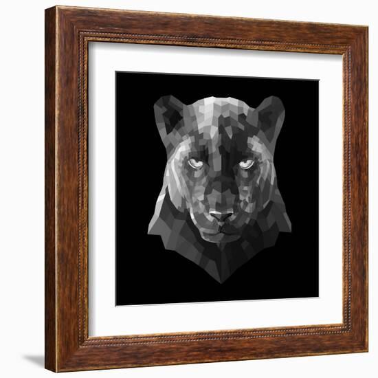 Black Panther-Lisa Kroll-Framed Art Print