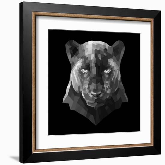 Black Panther-Lisa Kroll-Framed Art Print