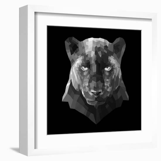 Black Panther-Lisa Kroll-Framed Art Print