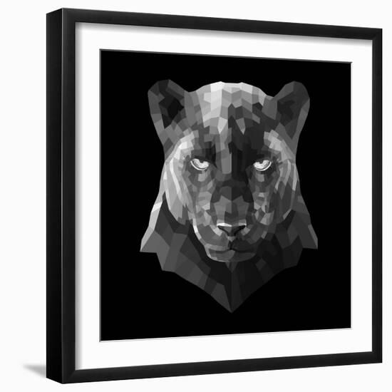 Black Panther-Lisa Kroll-Framed Premium Giclee Print