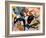 Black Patch, 1912-Wassily Kandinsky-Framed Giclee Print