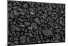 Black pebbles on the beach, Snaefellsnes Peninsula, Iceland-Chuck Haney-Mounted Photographic Print
