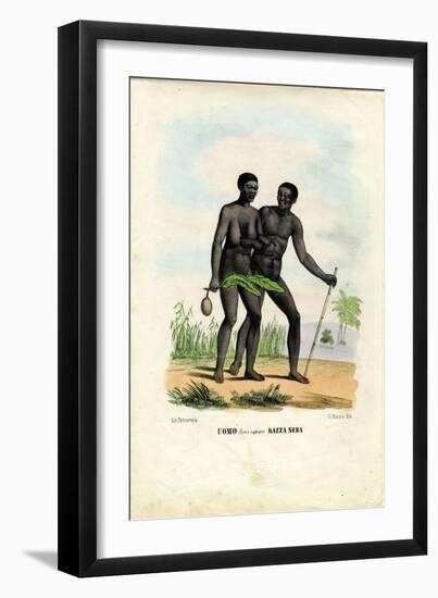 Black People, 1863-79-Raimundo Petraroja-Framed Giclee Print