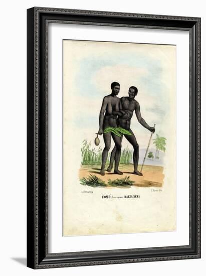 Black People, 1863-79-Raimundo Petraroja-Framed Giclee Print