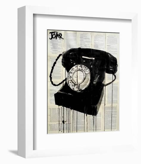 Black Phone-Loui Jover-Framed Art Print