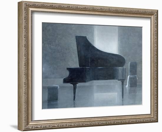 Black Piano, 2004-Lincoln Seligman-Framed Giclee Print