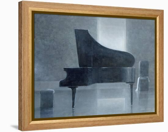 Black Piano, 2004-Lincoln Seligman-Framed Premier Image Canvas