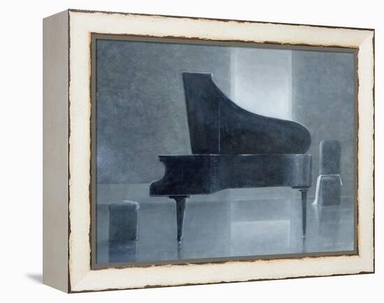 Black Piano, 2004-Lincoln Seligman-Framed Premier Image Canvas