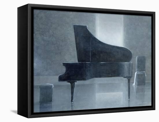 Black Piano, 2004-Lincoln Seligman-Framed Premier Image Canvas