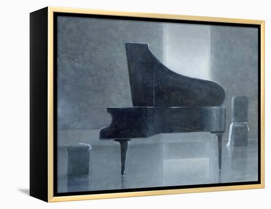 Black Piano, 2004-Lincoln Seligman-Framed Premier Image Canvas