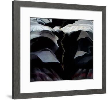 Black Place no. 3-Georgia O'Keeffe-Framed Art Print