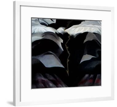 Black Place no. 3-Georgia O'Keeffe-Framed Art Print
