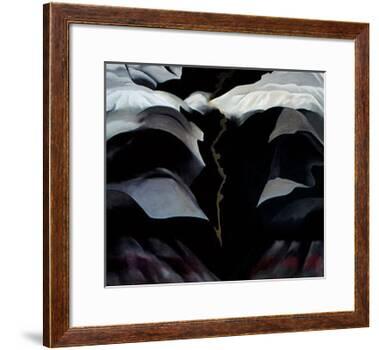 Black Place no. 3-Georgia O'Keeffe-Framed Art Print