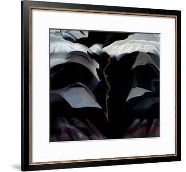 Black Place no. 3-Georgia O'Keeffe-Framed Art Print
