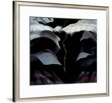 Black Place no. 3-Georgia O'Keeffe-Framed Art Print