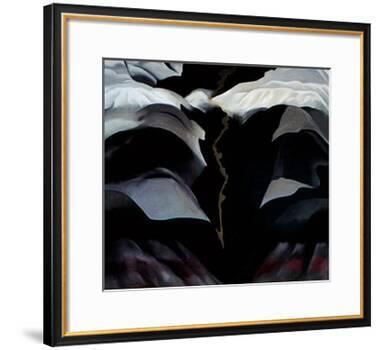 Black Place no. 3-Georgia O'Keeffe-Framed Art Print