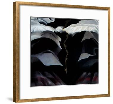Black Place no. 3-Georgia O'Keeffe-Framed Art Print