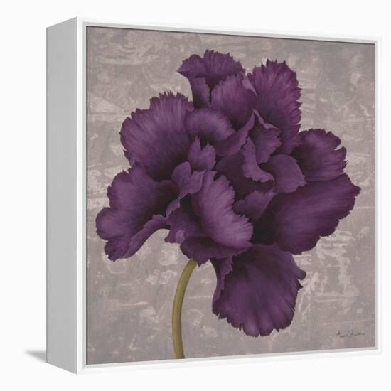 Black Plum 1-Ariane Martine-Framed Stretched Canvas