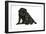 Black Pug with Black Puppy (6 Weeks Old)-null-Framed Photographic Print