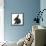 Black Rabbit with Windmill Ears-Mark Taylor-Framed Premier Image Canvas displayed on a wall