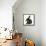 Black Rabbit with Windmill Ears-Mark Taylor-Framed Premier Image Canvas displayed on a wall