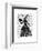 Black Rabbit-Fab Funky-Framed Art Print