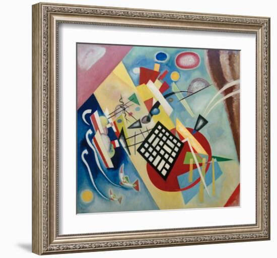 Black Raster, 1922-Wassily Kandinsky-Framed Giclee Print