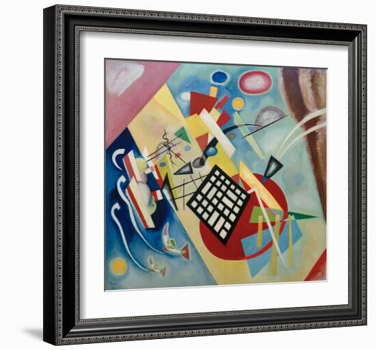 Black Raster, 1922-Wassily Kandinsky-Framed Giclee Print