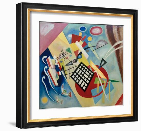 Black Raster, 1922-Wassily Kandinsky-Framed Giclee Print