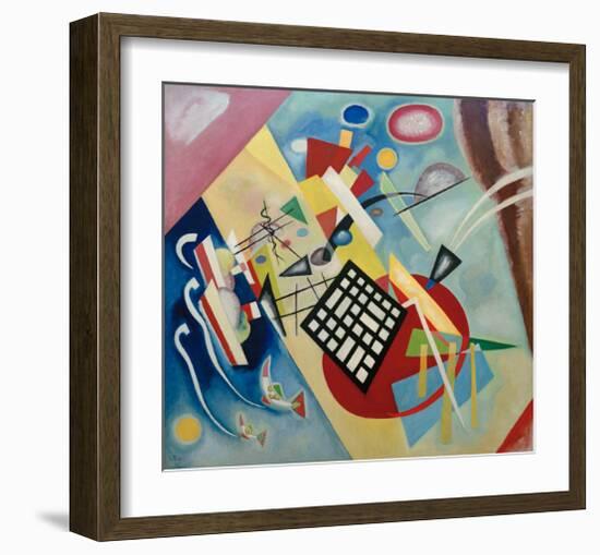 Black Raster, 1922-Wassily Kandinsky-Framed Giclee Print